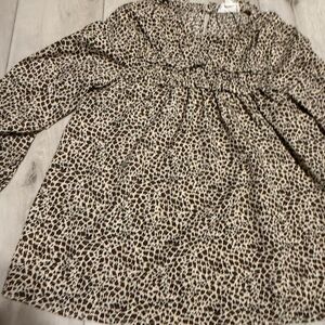 Love Riche Animal Print Blouse